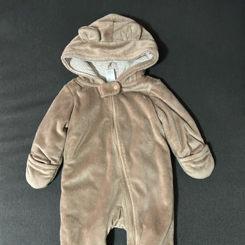 Carter's Brown Fleece One Piece